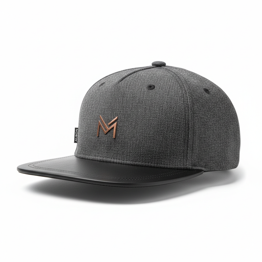A stylish classic cap on a white background